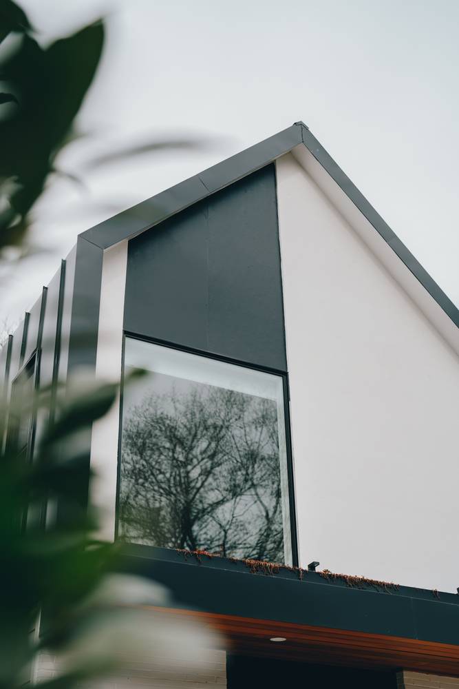Rendered home near Ealing — example finish