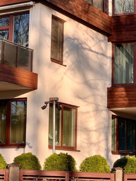 Rendered home near Neath — example finish